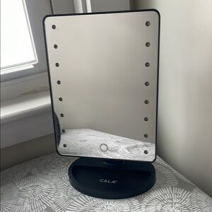 Black LED Vanity Mirror